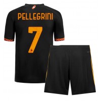 AS Roma Lorenzo Pellegrini #7 Rezervni Dres za djecu 2023-24 Kratak Rukav (+ Kratke hlače)